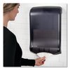 San Jamar Ultrafold Multifold/C-Fold Towel Dispenser, Classic, 11.75 x 6.25 x 18, Black Pearl T1700TBK